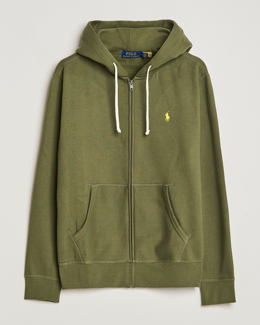Herren | Pullover | Polo Ralph Lauren | Fleece Full-Zip Hoodie Dark Sage