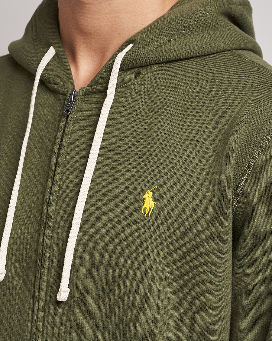 Herren | Pullover | Polo Ralph Lauren | Fleece Full-Zip Hoodie Dark Sage