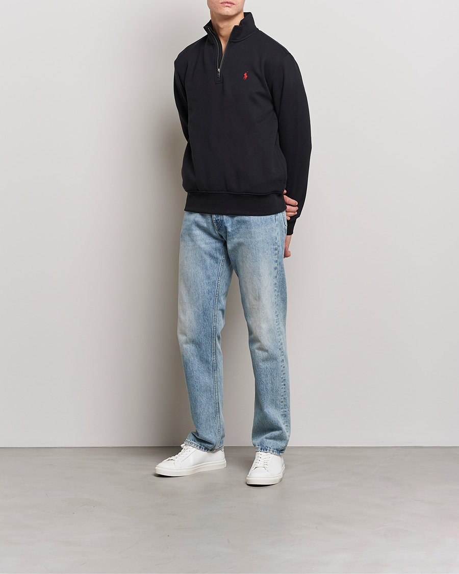 Herren | Pullover | Polo Ralph Lauren | Magic Fleece Half-Zip Black