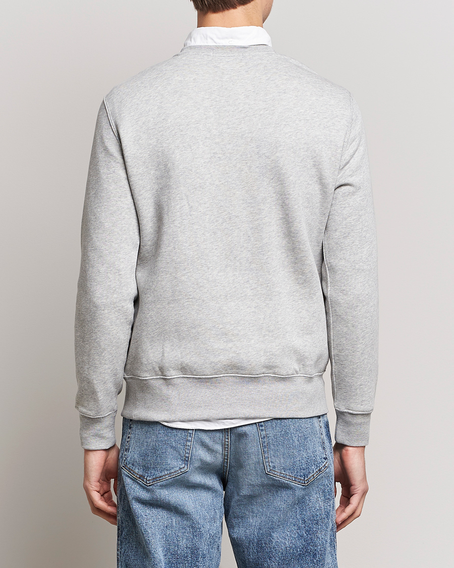 Herren | Pullover | Polo Ralph Lauren | Magic Fleece Printed Bear Sweatshirt Andover Heather