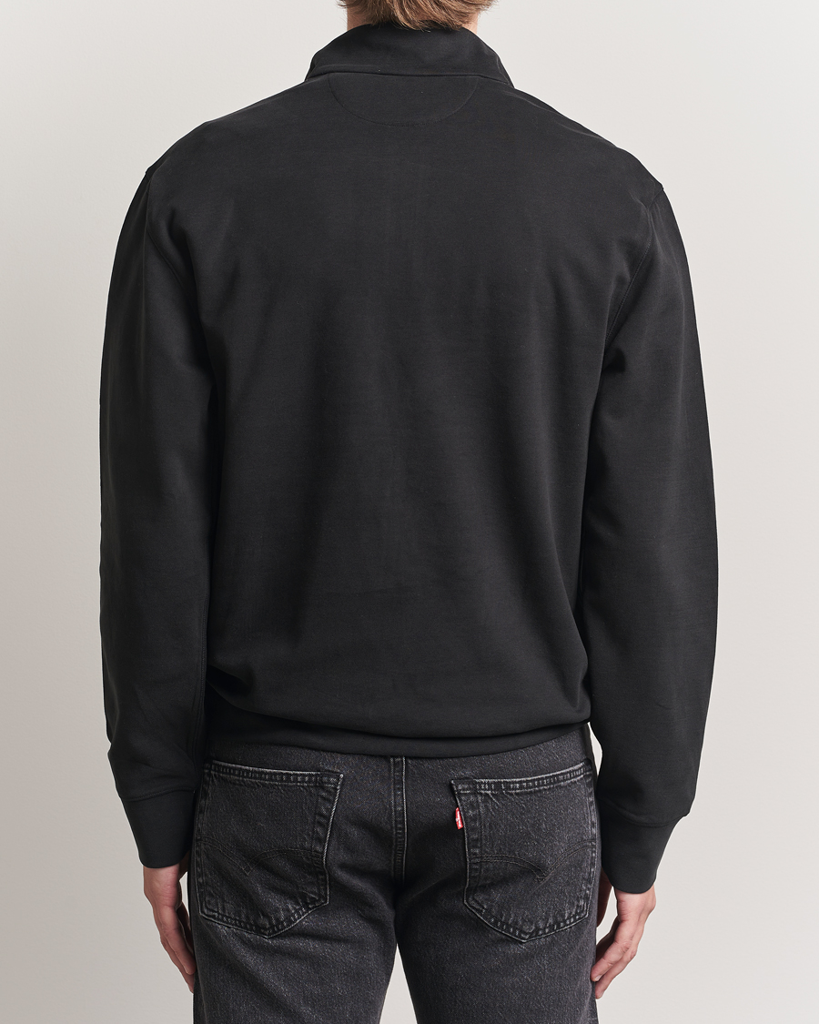 Herren | Pullover | Polo Ralph Lauren | Double Knit Half-Zip Sweater Polo Black