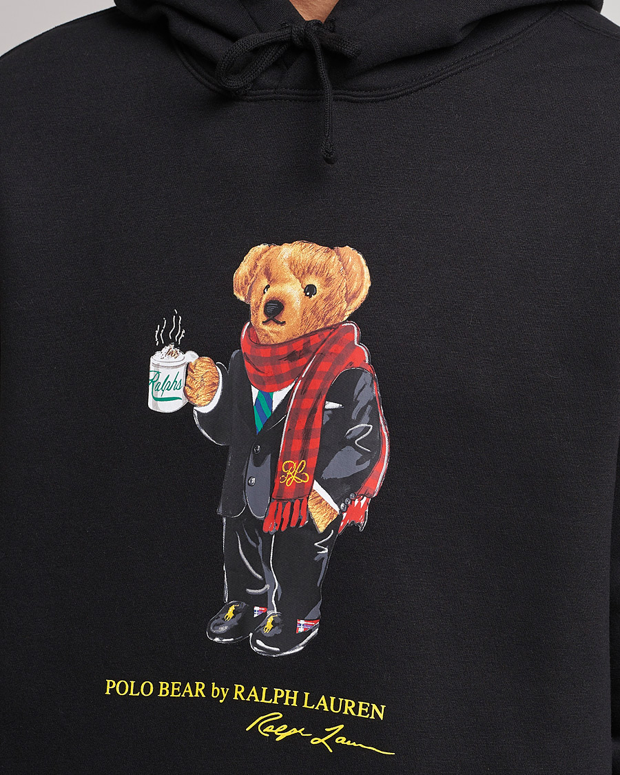 Herren | Pullover | Polo Ralph Lauren | Lunar New Year Bear Hoodie Black