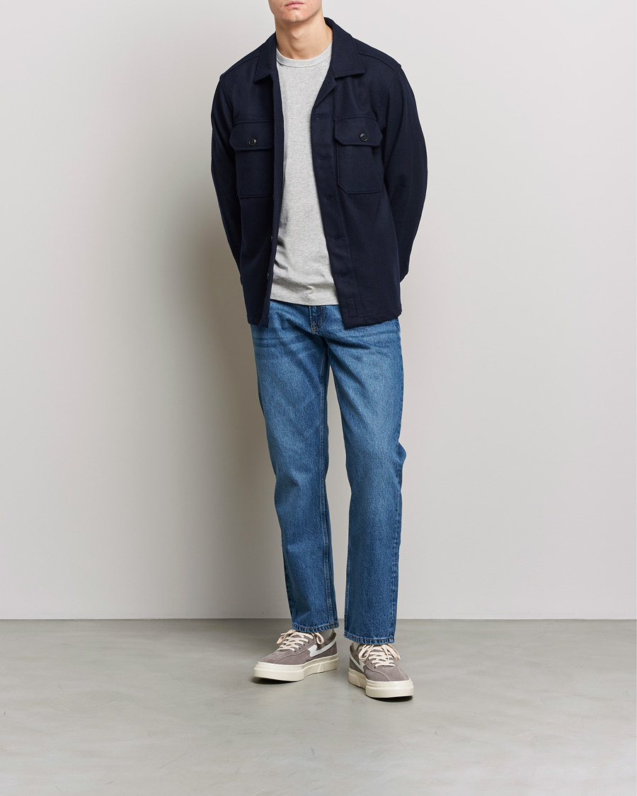 Herren | Hemden | Polo Ralph Lauren | Wool/Nylon Pocket Overshirt Collection Navy