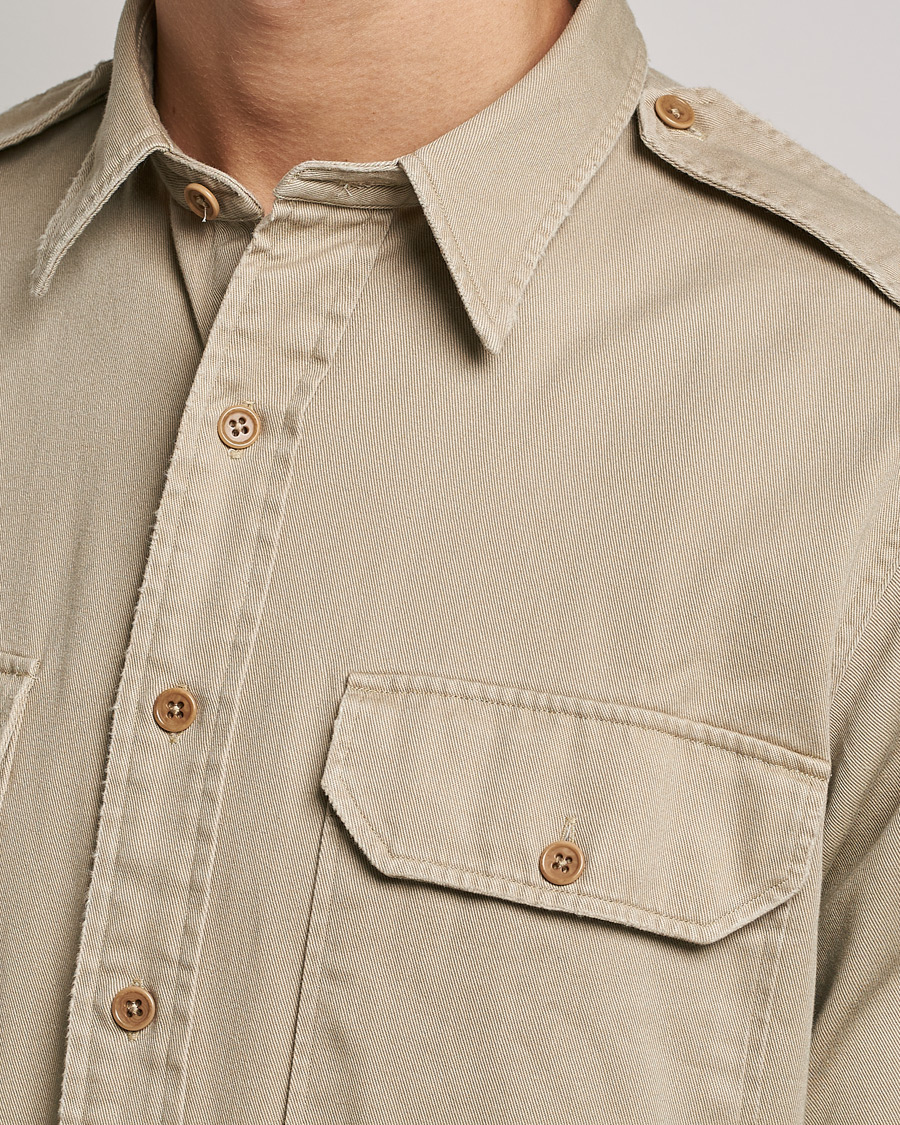 Herren | Hemden | Polo Ralph Lauren | Twill Safari Pocket Overshirt Khaki