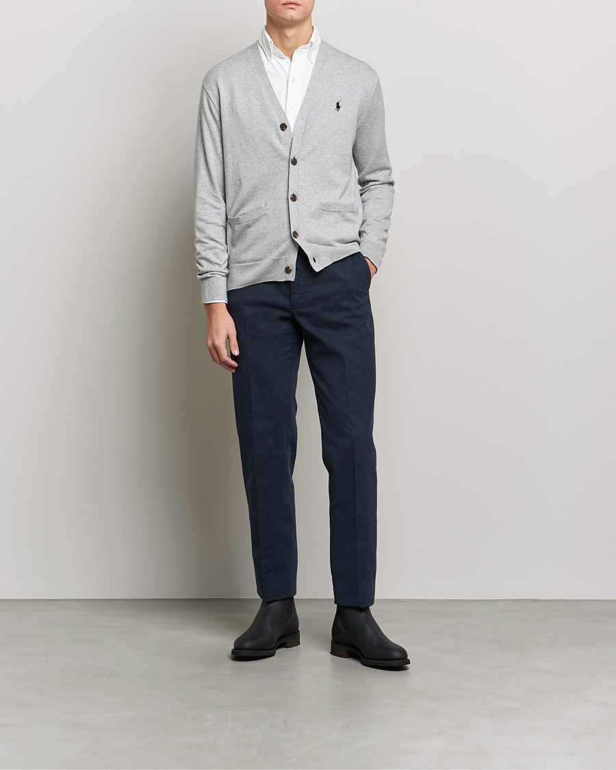 Herren | Pullover | Polo Ralph Lauren | Cotton Cardigan Andover Heather