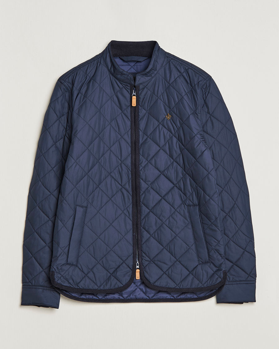 Herren | Jacken | Morris | Teddy Quilted Jacket Old Blue