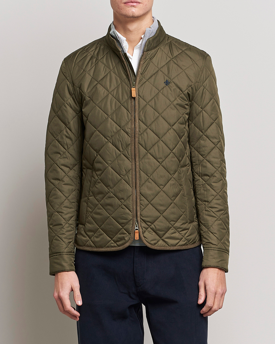 Herren | Jacken | Morris | Teddy Quilted Jacket Olive