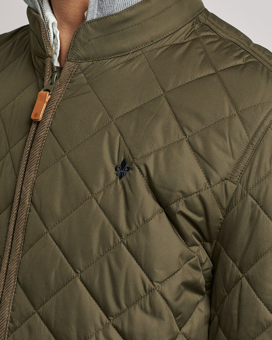 Herren | Jacken | Morris | Teddy Quilted Jacket Olive