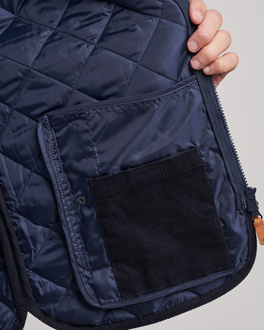 Herren | Westen | Morris | Teddy Quilted Vest Old Blue
