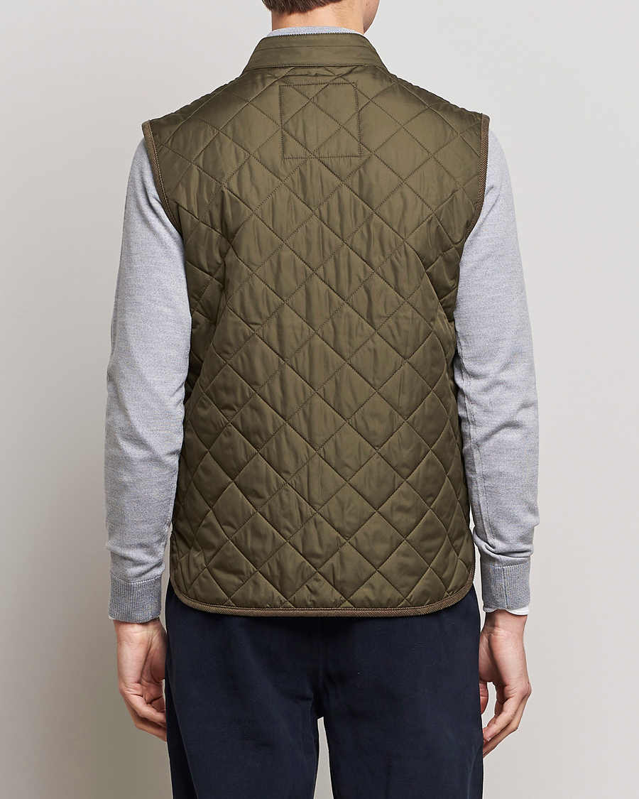 Herren | Jacken | Morris | Teddy Quilted Vest Olive