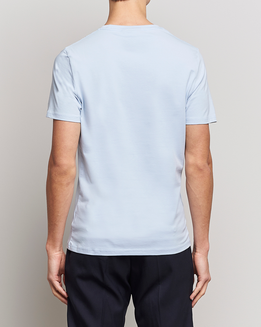 Herren | T-Shirts | Morris | James Crew Neck T-shirt Light Blue