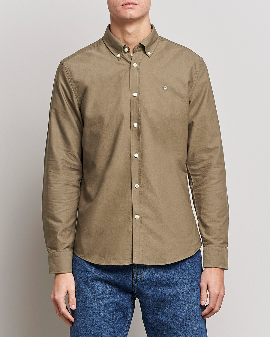 Herren | Hemden | Morris | Douglas Oxford Shirt Olive