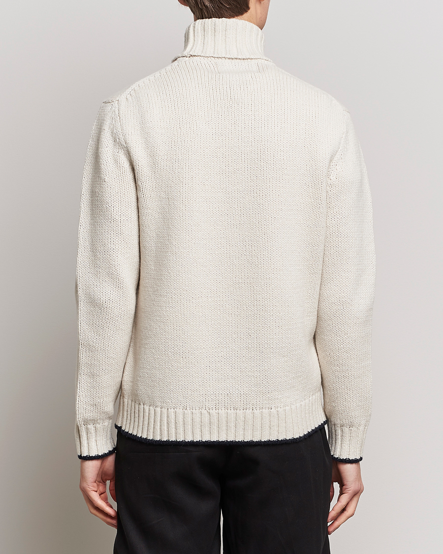 Herren | Pullover | NN07 | Bert Knitted Rollneck Ecru