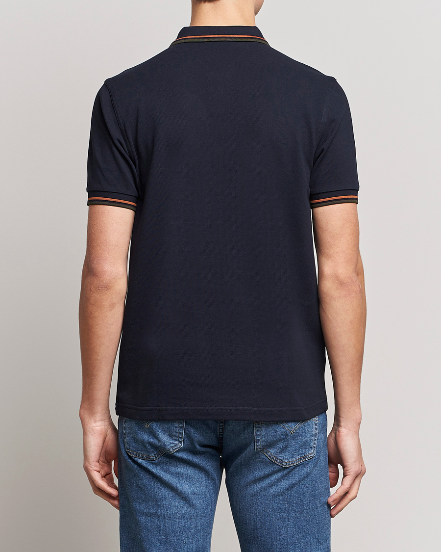 Herren | Poloshirts | Fred Perry | Twin Tipped Polo Shirt Navy Night Green