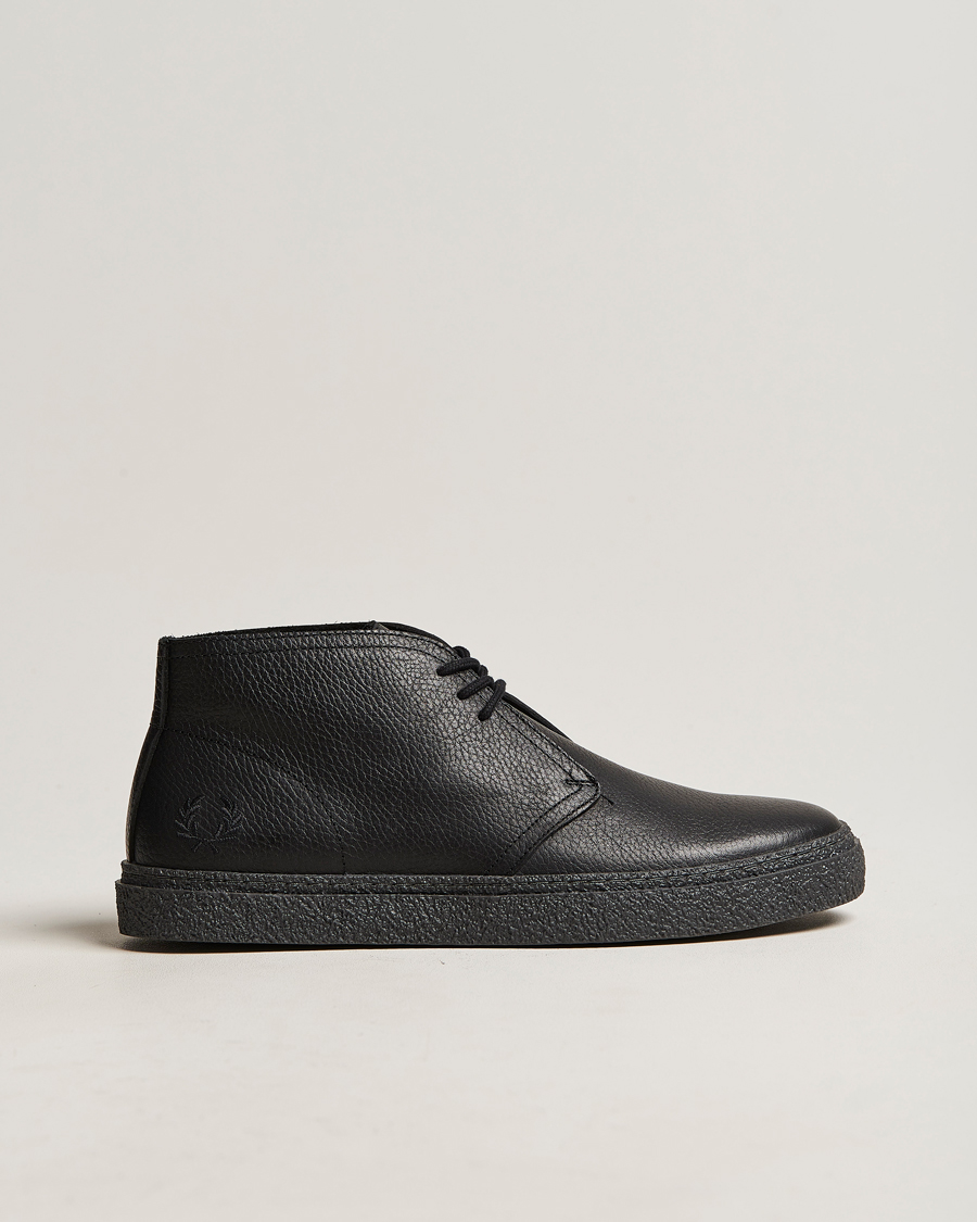 Herren | Fred Perry Hawley Leather Boot Black | Fred Perry | Hawley Leather Boot Black