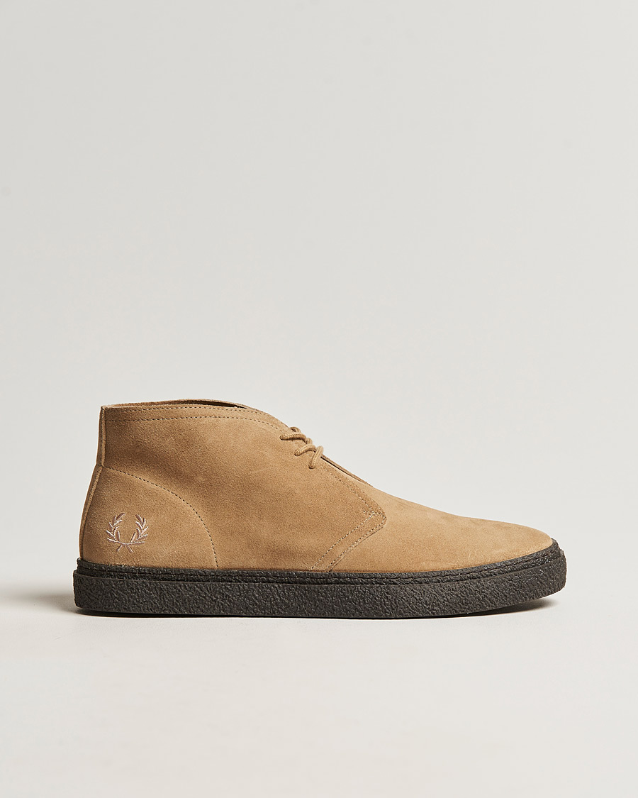 Herren | Fred Perry Hawley Suede Boot Warm Stone | Fred Perry | Hawley Suede Boot Warm Stone