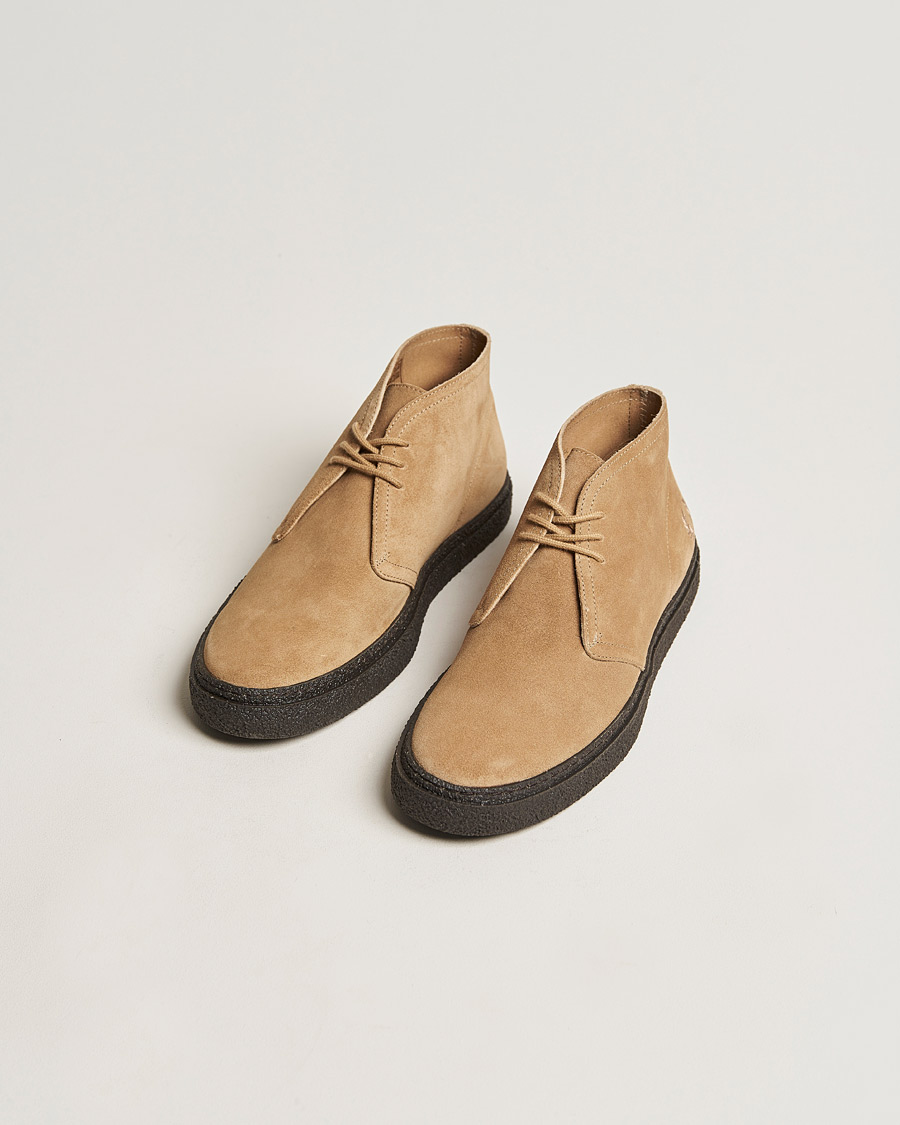 Herren | Fred Perry Hawley Suede Boot Warm Stone | Fred Perry | Hawley Suede Boot Warm Stone