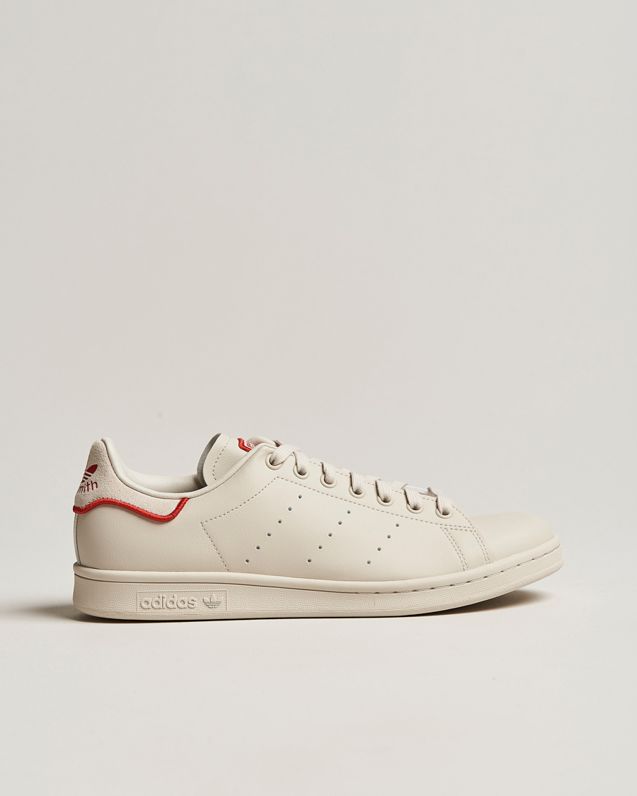 Herren | adidas Originals Stan Smith Sneaker Alumin/Cold Red | adidas Originals | Stan Smith Sneaker Alumin/Cold Red