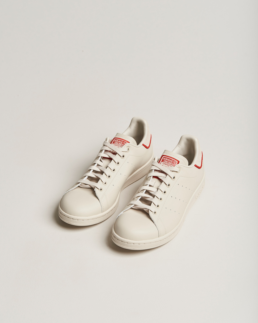 Herren | adidas Originals Stan Smith Sneaker Alumin/Cold Red | adidas Originals | Stan Smith Sneaker Alumin/Cold Red