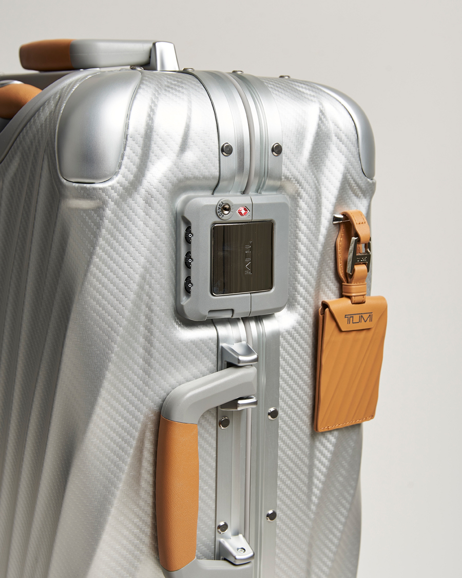 Herren | Taschen | TUMI | International Carry-on Aluminum Trolley Texture Silver