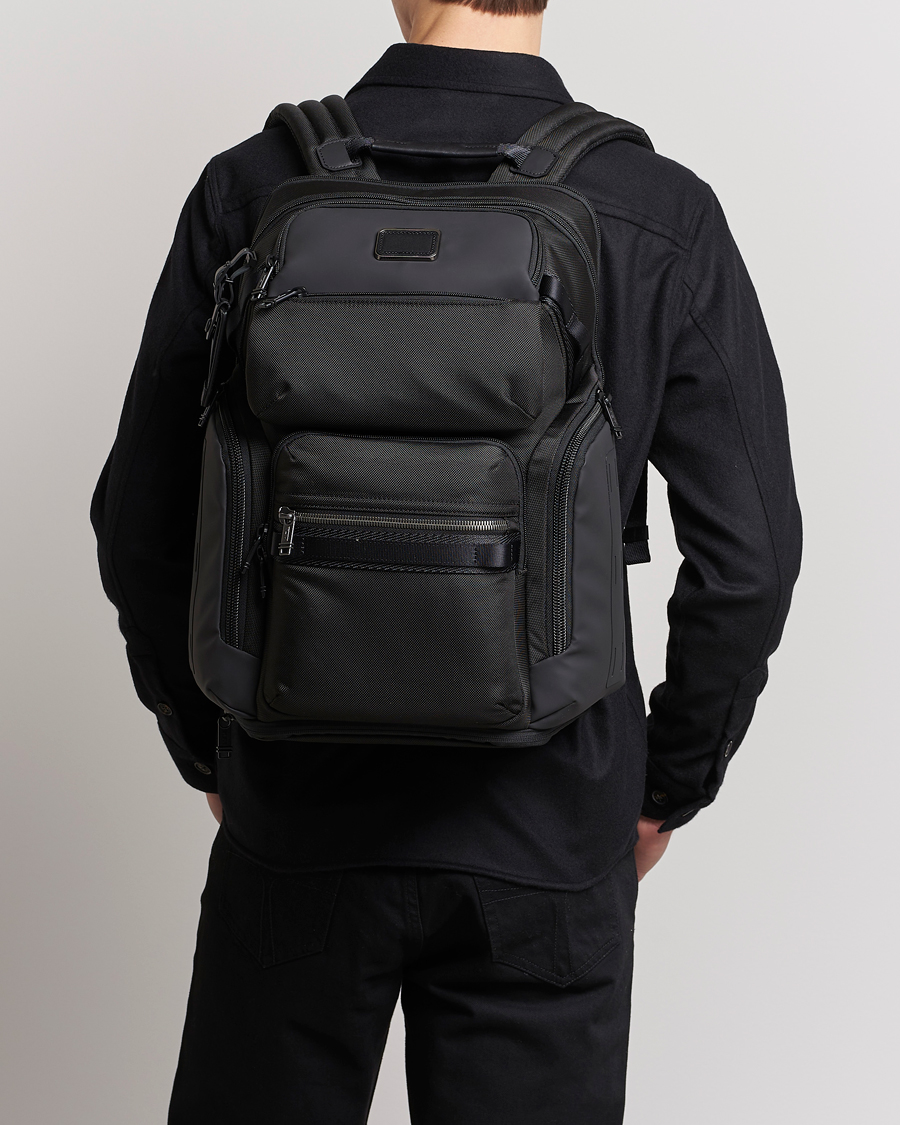 Herren | TUMI Alpha Bravo Nomadic Backpack Black | TUMI | Alpha Bravo Nomadic Backpack Black
