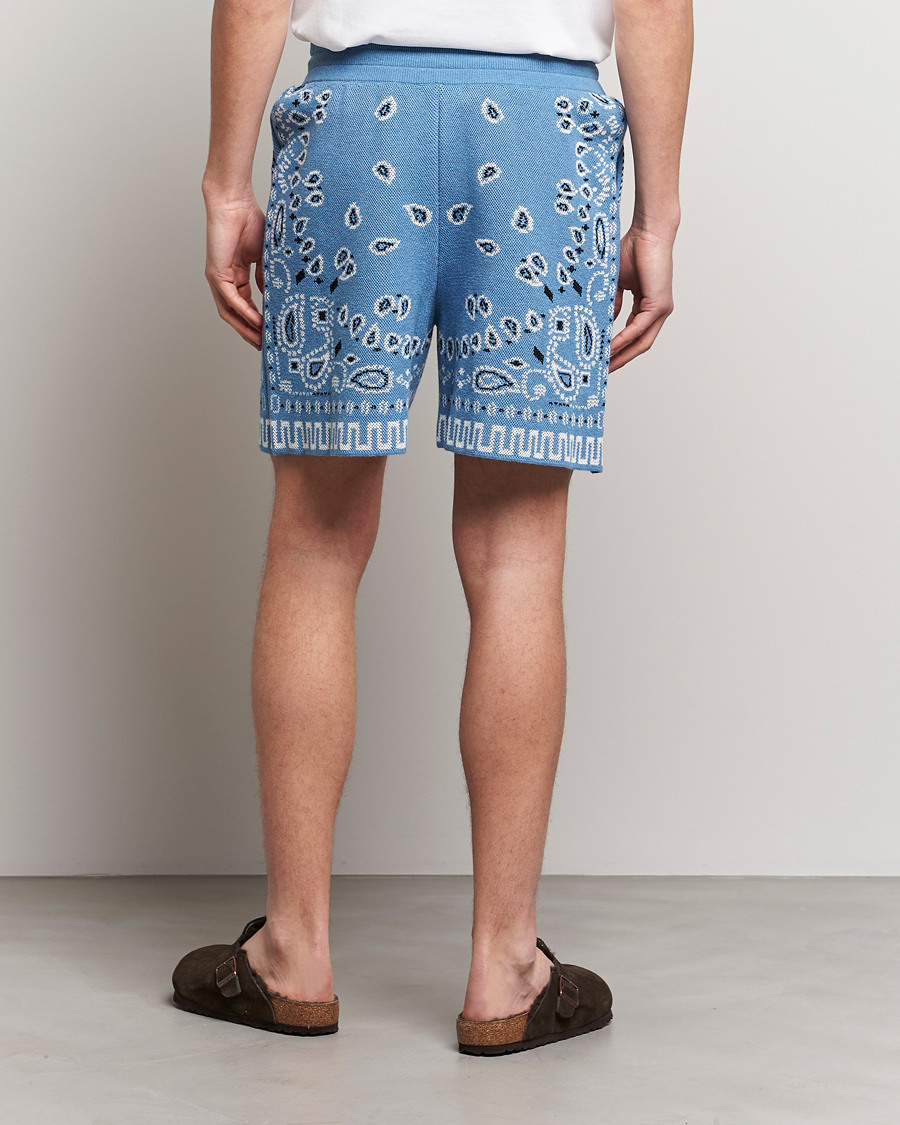Herren | Shorts | Alanui | Bandana Print Shorts Light Blue