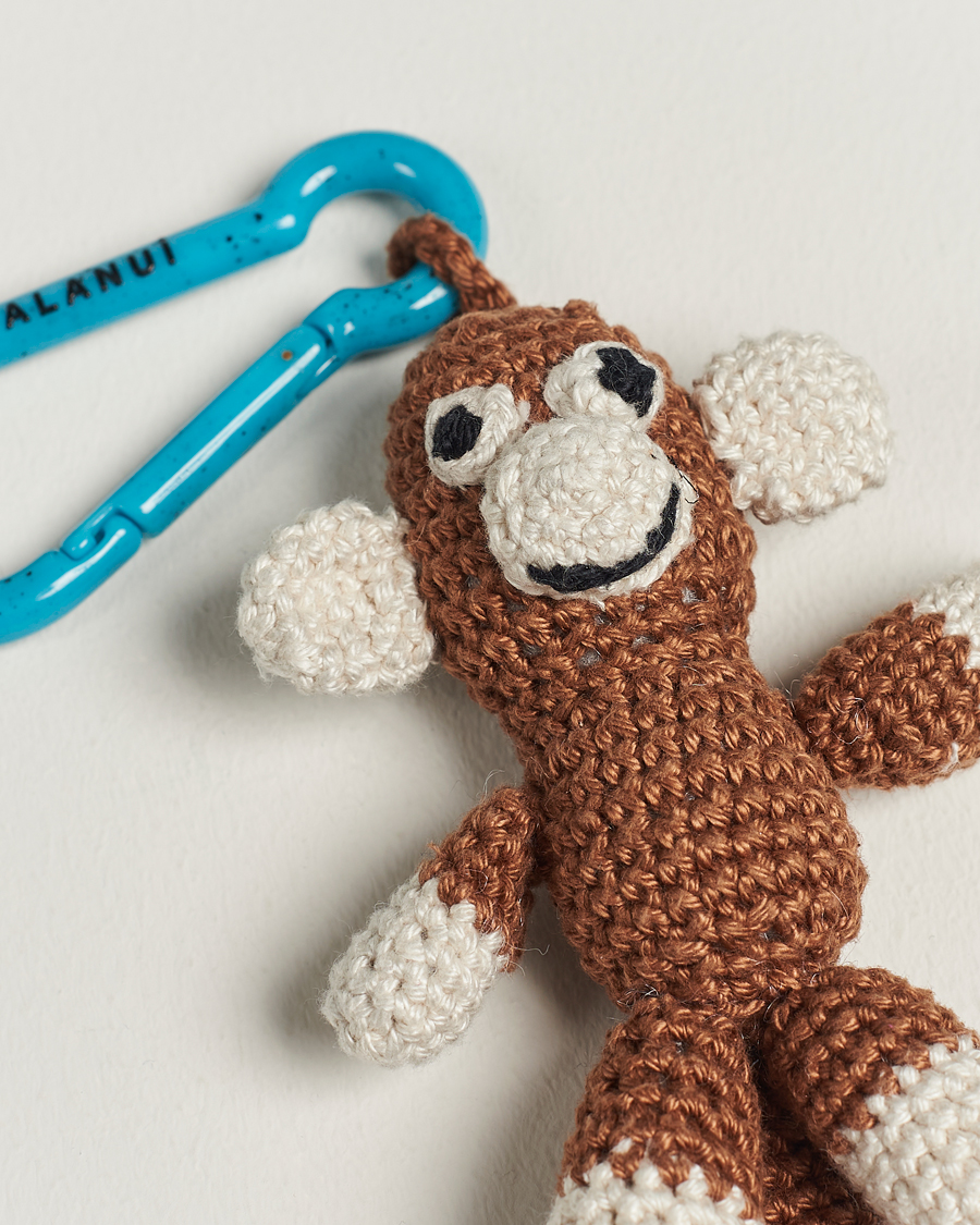 Herren | Schlüsselringe | Alanui | Handmade Monkey Crochet Key Holder Brown