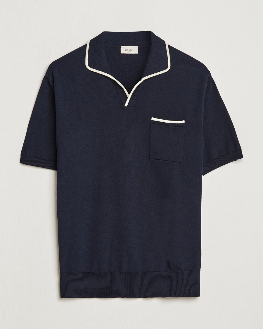 Herren | Poloshirts | Altea | Short Sleeve Riviera Polo Navy