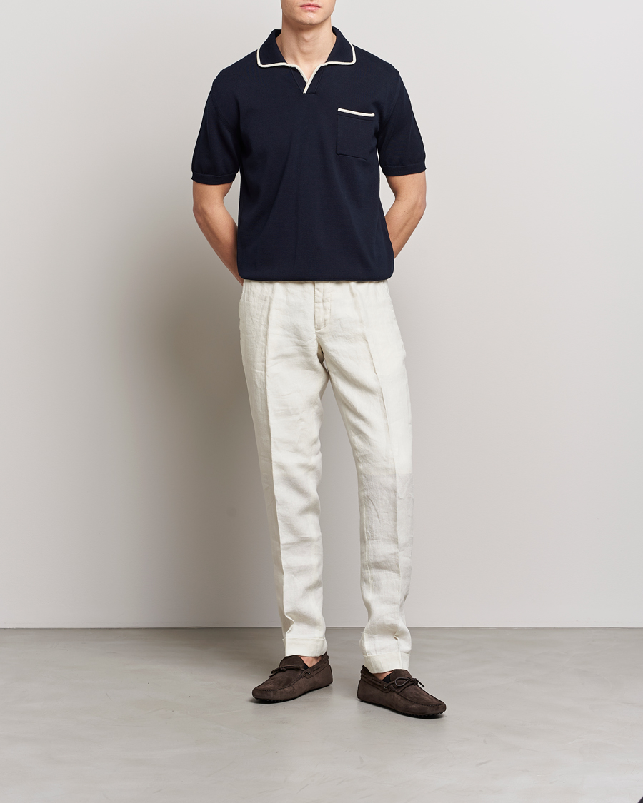 Herren | Poloshirts | Altea | Short Sleeve Riviera Polo Navy
