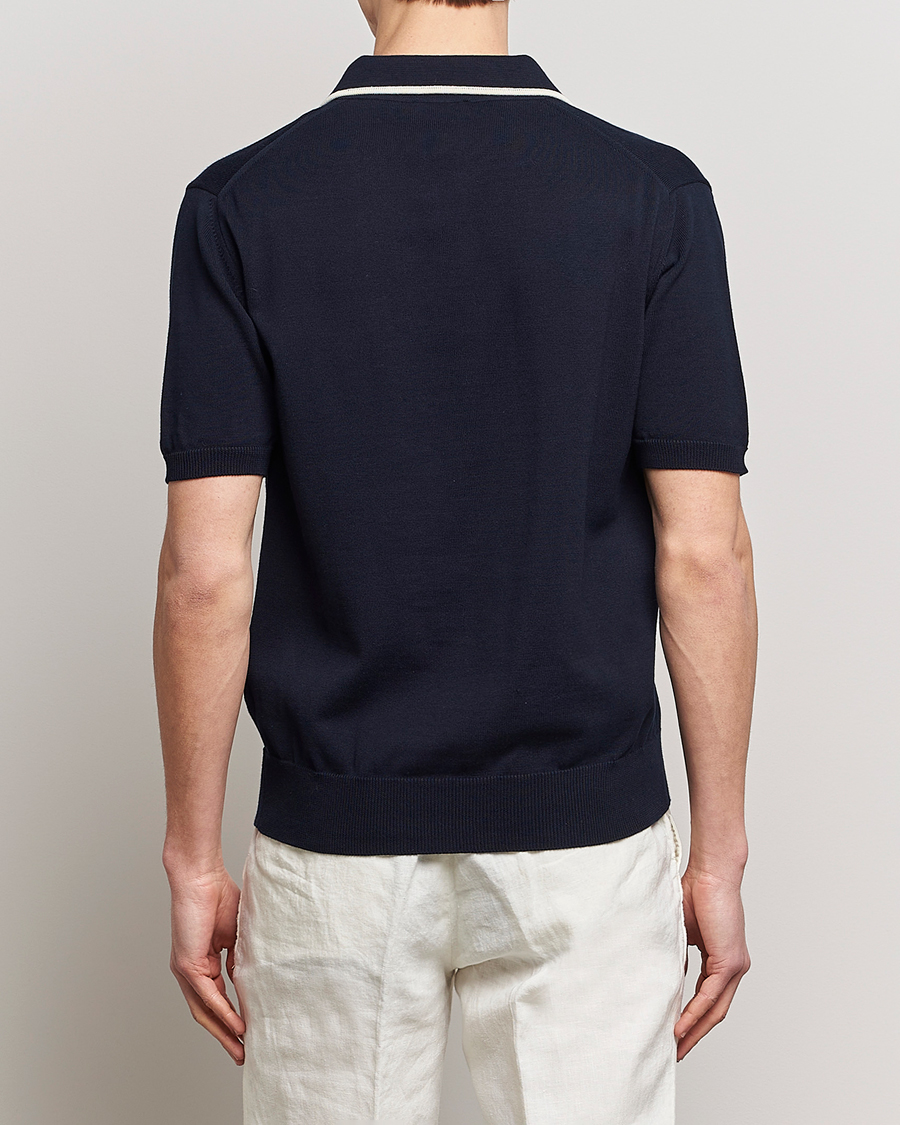 Herren | Poloshirts | Altea | Short Sleeve Riviera Polo Navy