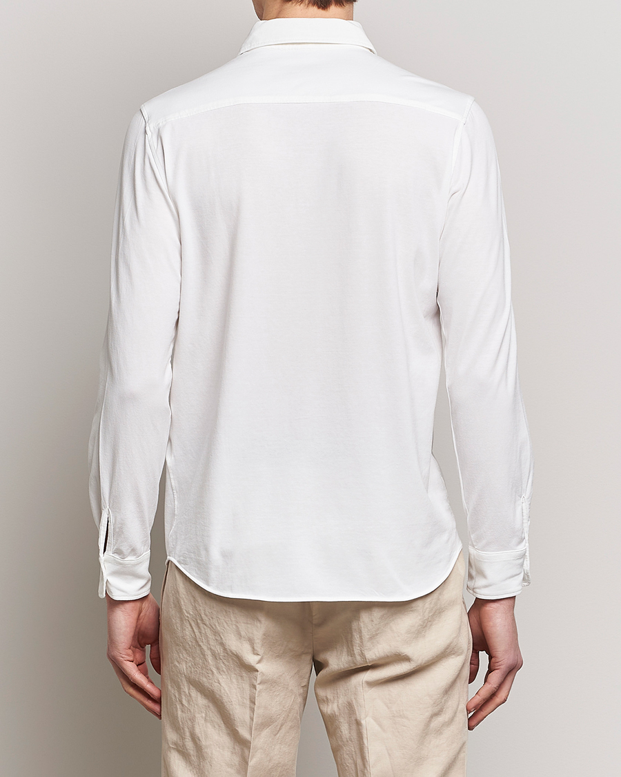 Herren | Hemden | Altea | Jersey Stretch Shirt White