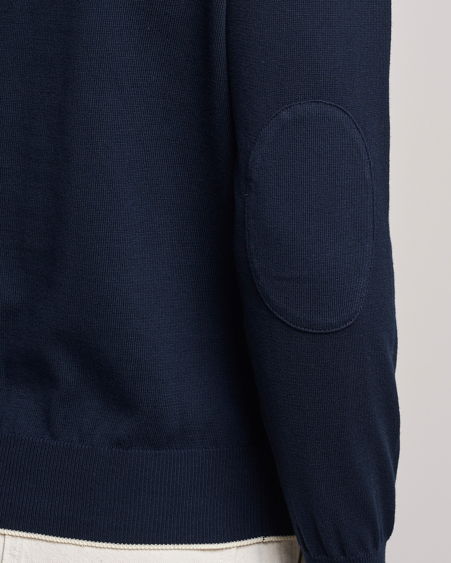 Herren | Pullover | Altea | Soft Cotton Pullover Navy
