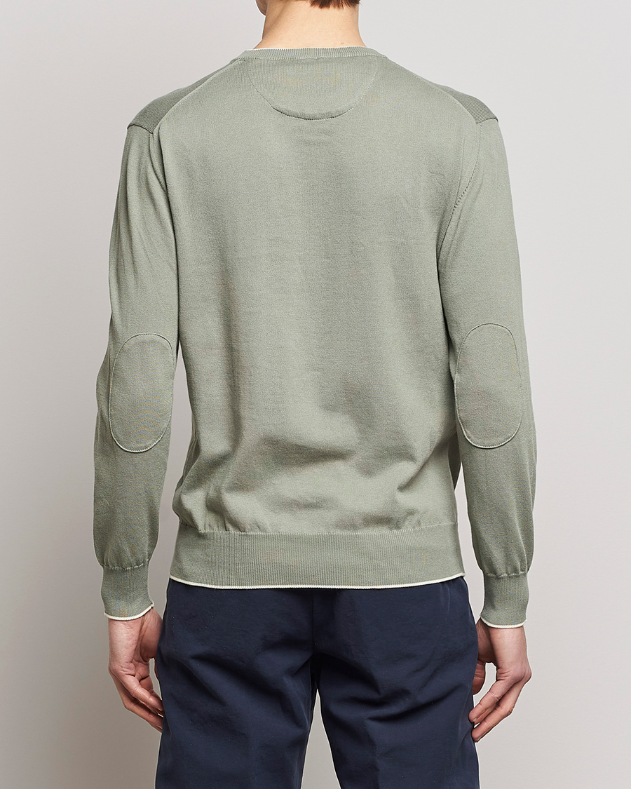 Herren | Pullover | Altea | Soft Cotton Pullover Sage