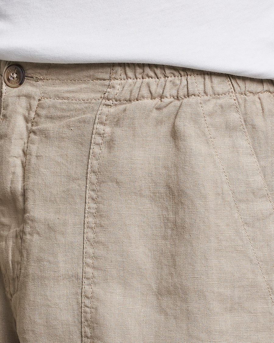 Herren | Shorts | Altea | Linen Shorts Beige