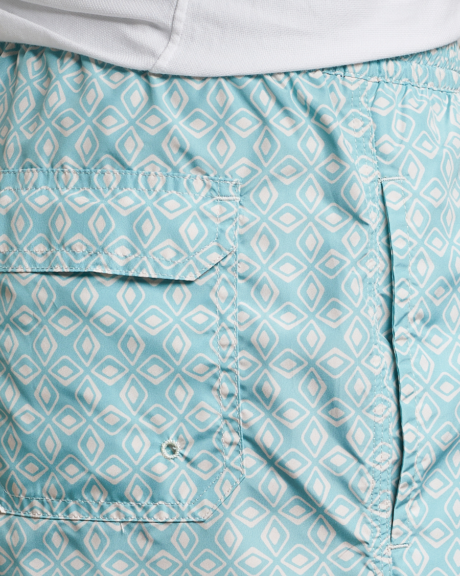 Herren | Badehosen | Altea | Printed Swim Trunks Light Blue