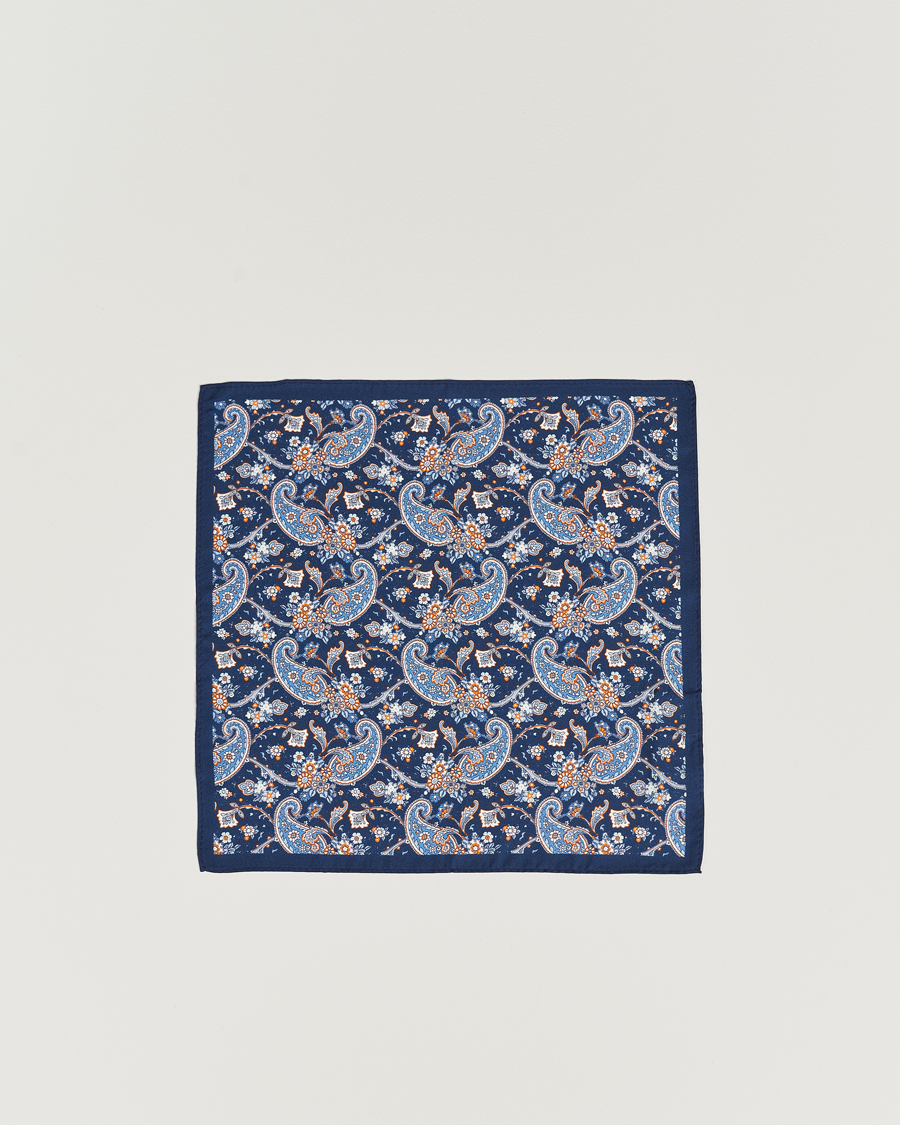 Herren | Amanda Christensen Box Set Silk Twill 8cm Tie With Pocket Square Navy | Amanda Christensen | Box Set Silk Twill 8cm Tie With Pocket Square Navy