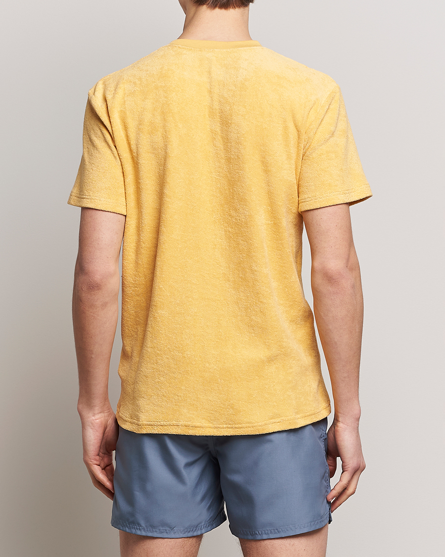 Herren | T-Shirts | Bread & Boxers | Terry Crew Neck T-Shirt Sahara Sun