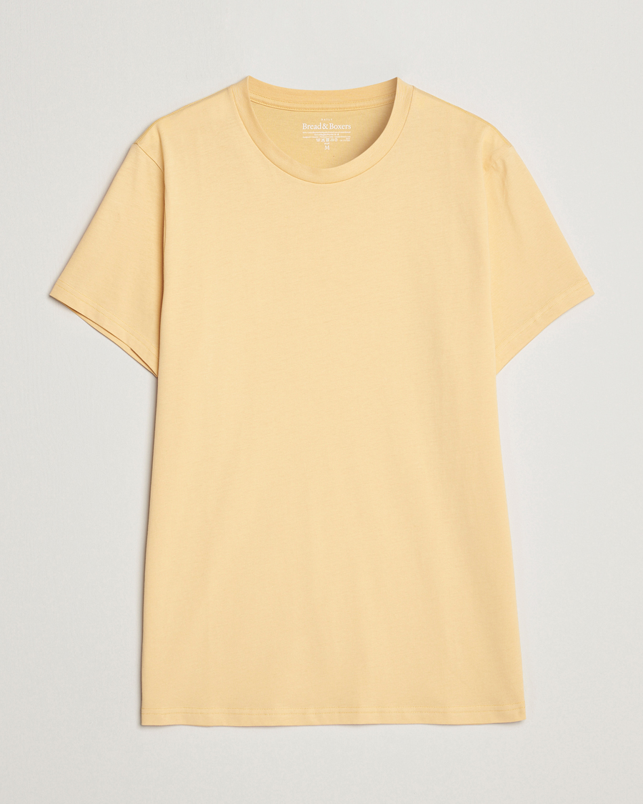 Herren | T-Shirts | Bread & Boxers | Heavy Cotton Crew Neck Tee Sahara Sun