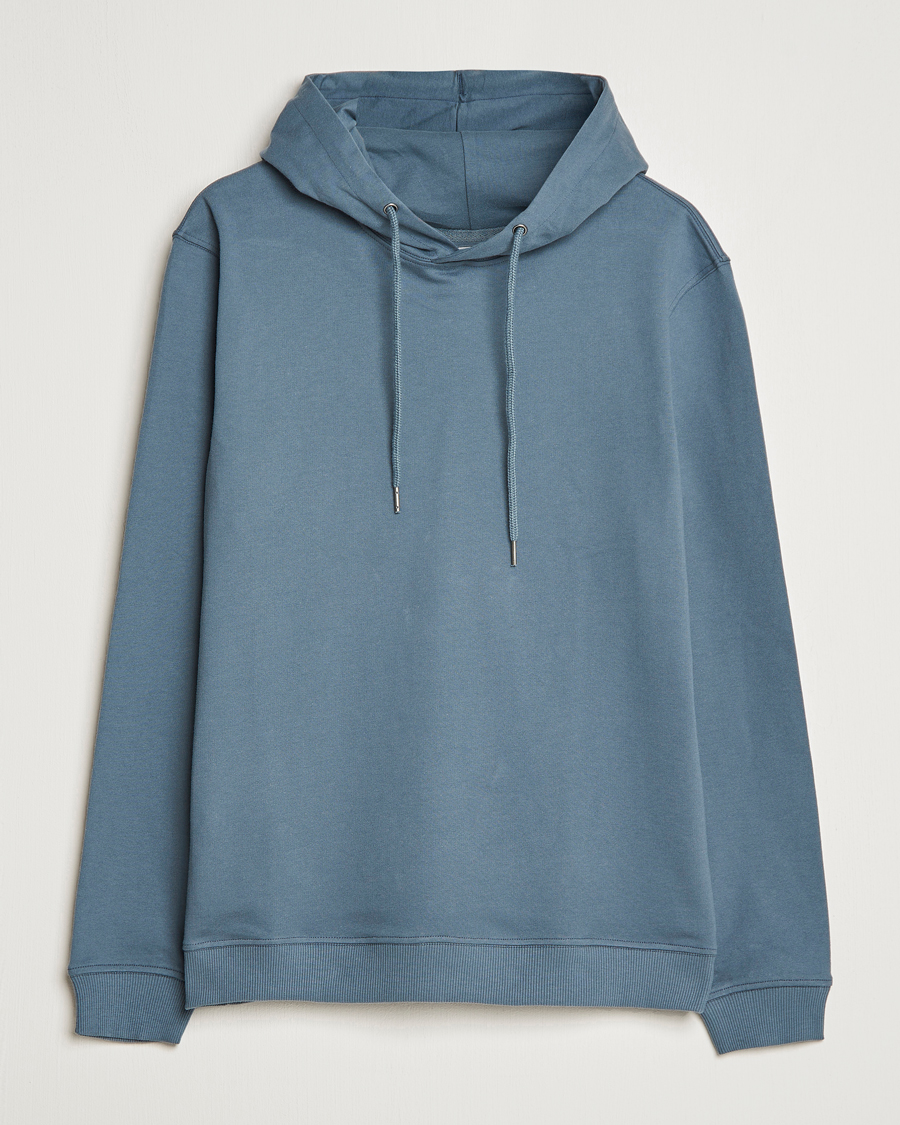 Herren | Pullover | Bread & Boxers | Loungwear Hoodie Smoky Blue