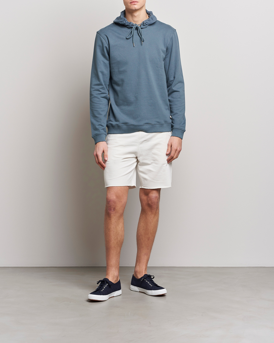 Herren | Pullover | Bread & Boxers | Loungwear Hoodie Smoky Blue