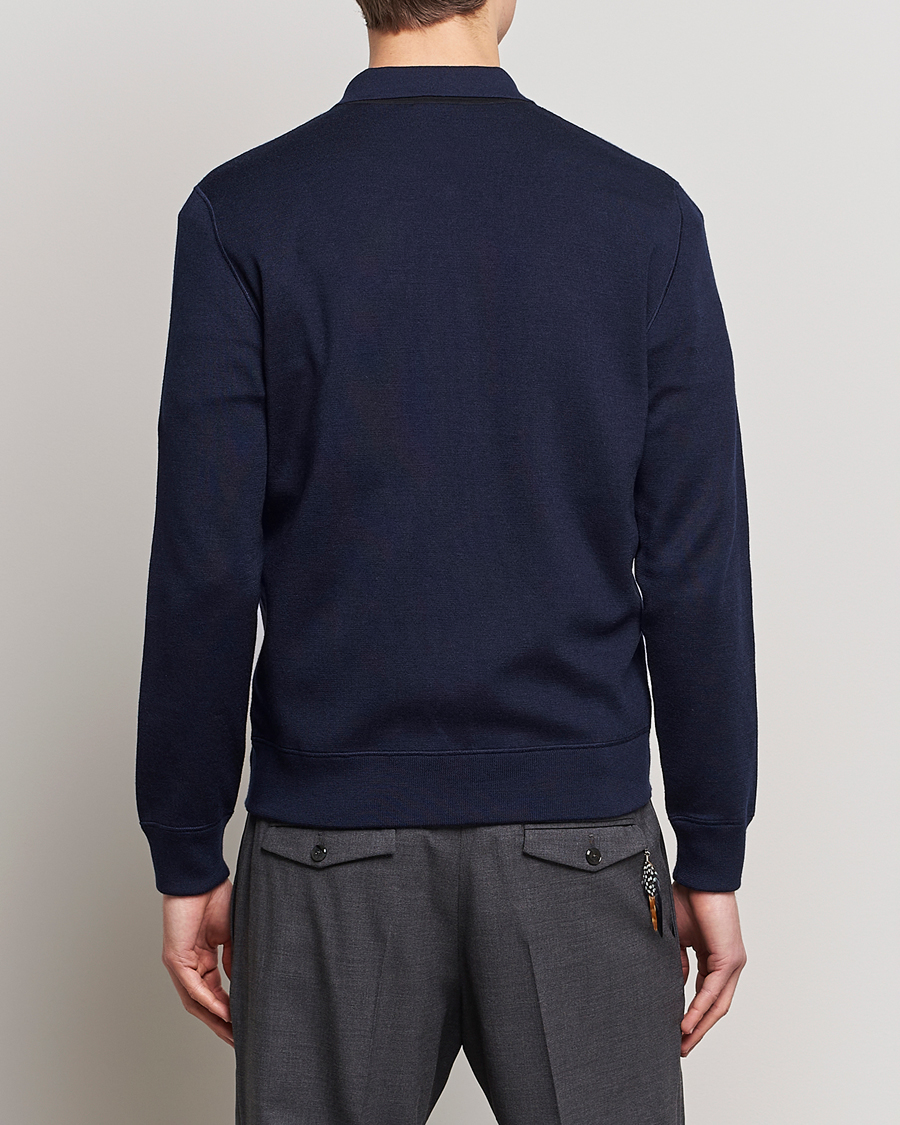 Herren | Pullover | Brioni | Cashmere/Silk Zip Cardigan Navy