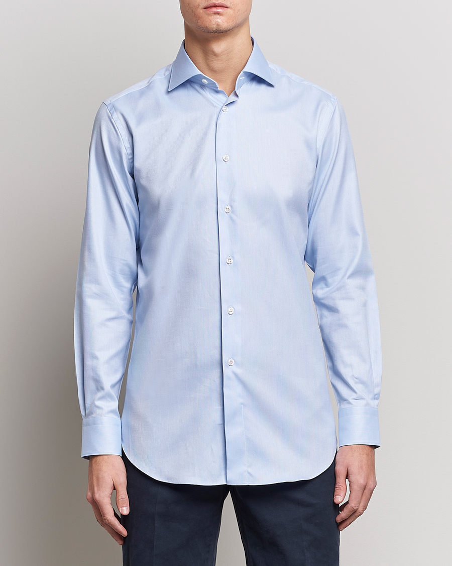 Herren | Hemden | Brioni | Slim Fit Dress Shirt Light Blue