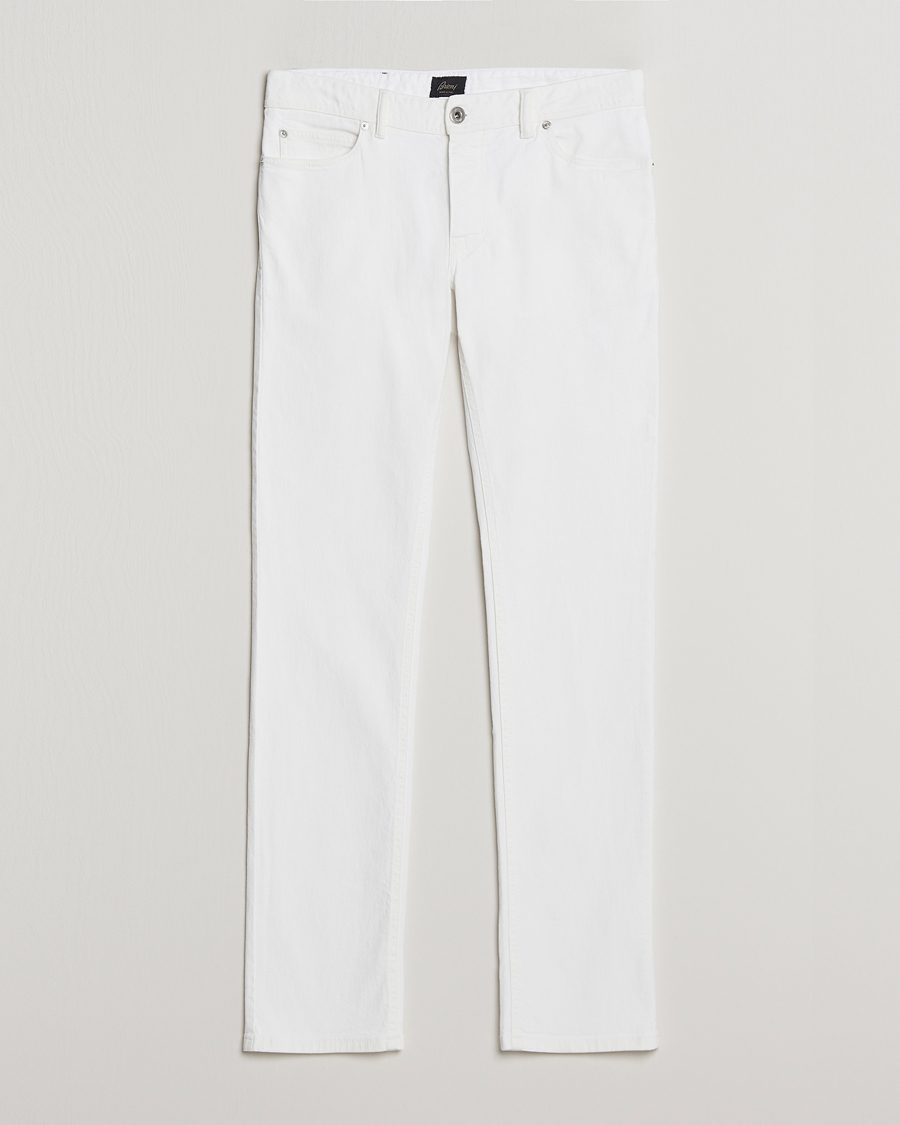 Herren | Hosen | Brioni | Slim Fit 5-Pocket Pants White