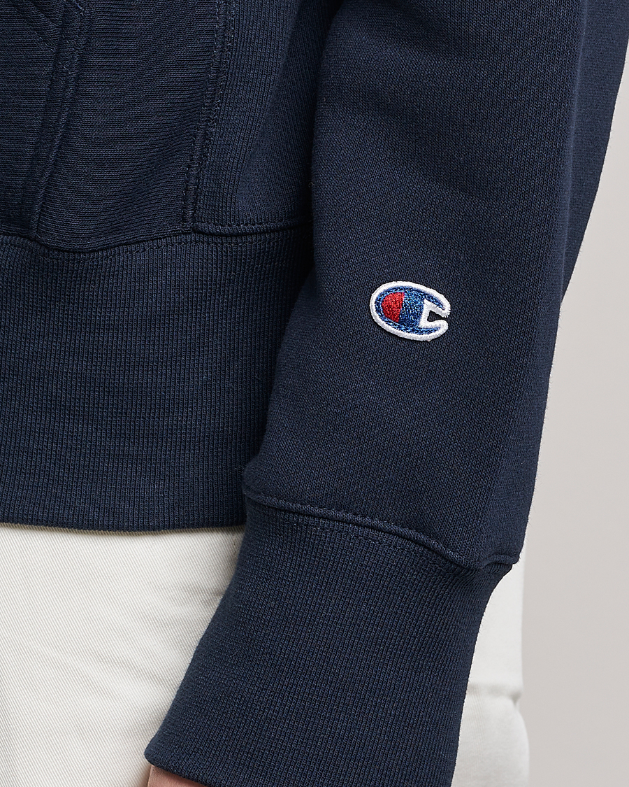 Herren | Pullover | Champion | Reverse Weave Soft Fleece Hood Navy
