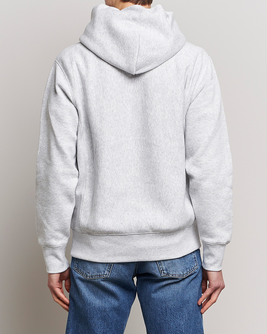 Herren | Pullover | Champion | Reverse Weave Soft Fleece Hood Grey Melange