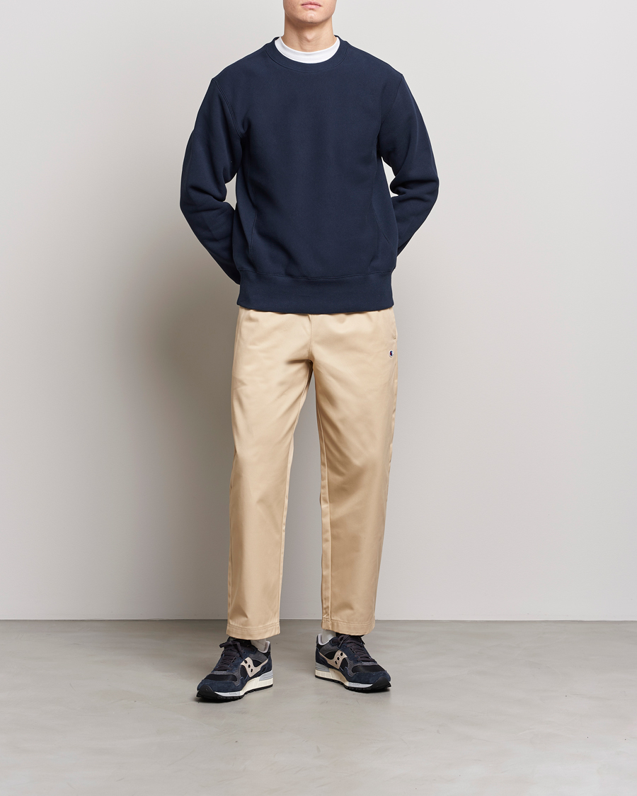 Herren | Pullover | Champion | Reverse Weave Soft Fleece Sweatshirt Navy