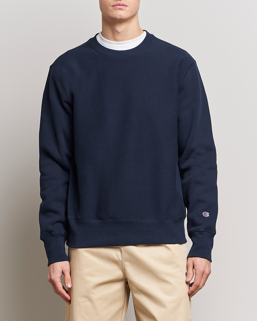 Herren | Pullover | Champion | Reverse Weave Soft Fleece Sweatshirt Navy