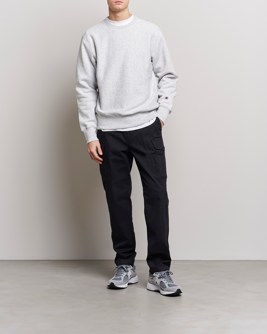 Herren | Pullover | Champion | Reverse Weave Soft Fleece Sweatshirt Grey Melange
