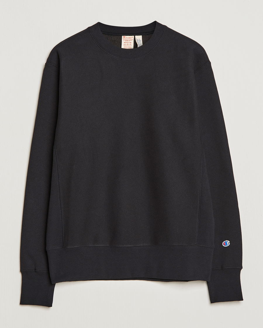 Herren | Pullover | Champion | Reverse Weave Soft Fleece Sweatshirt Black