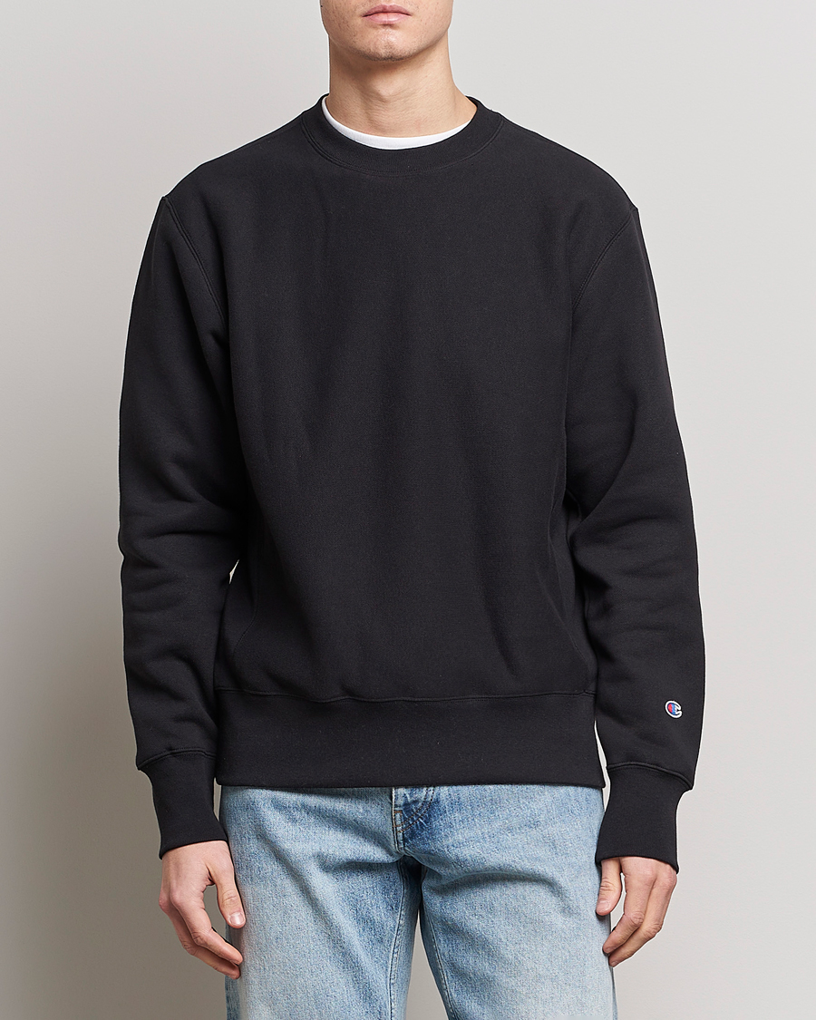 Herren | Pullover | Champion | Reverse Weave Soft Fleece Sweatshirt Black